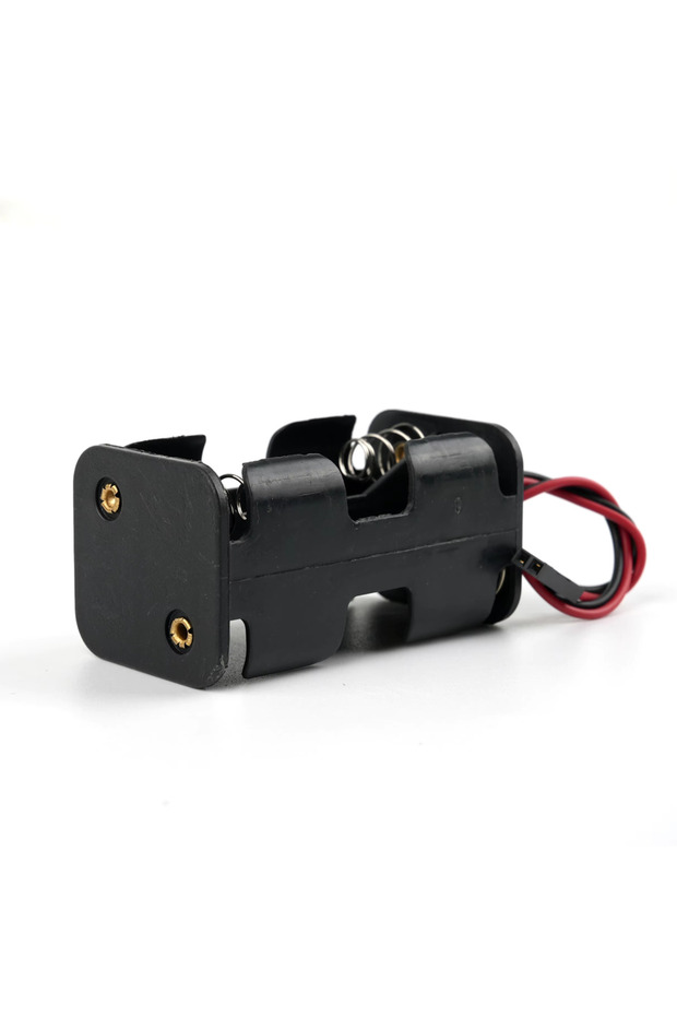 1PCS 1/2/4PCS AA Battery Holder Case JR Connector Cable, 6V Battery Box (need 4 Cell 1.5V AA Battery