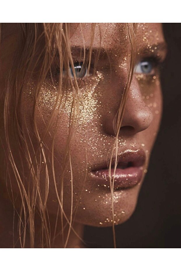 Parlak Glitter Far - Gold Tiny - 2