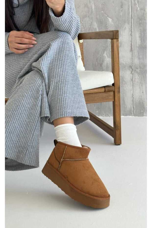 Мини Таби зимни ботуши с кожена подплата - 3