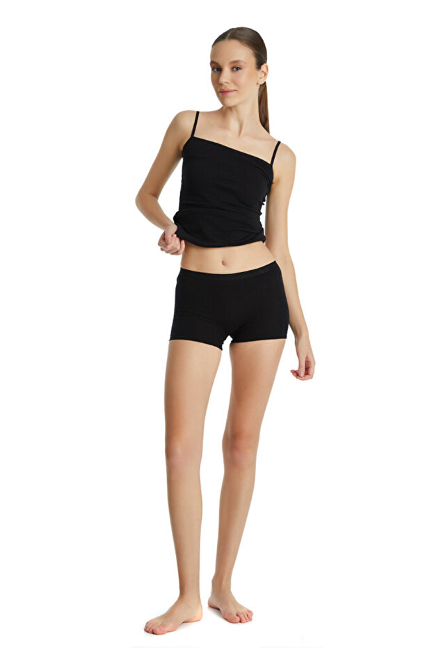 Kadın Boxer Essential 1301 - Siyah - 7