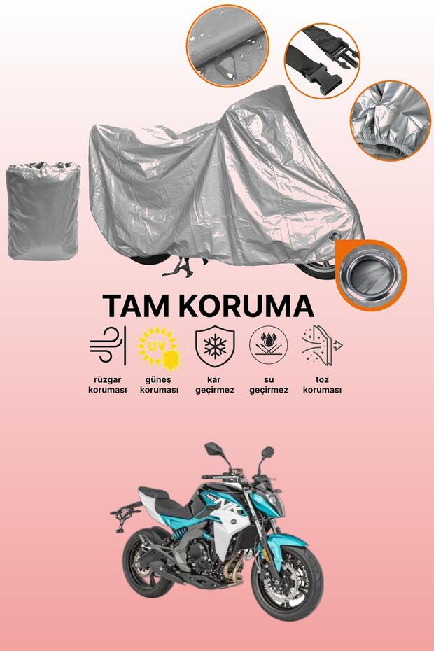 Grey Lock Compatible Cfmoto 400Nk Compatible Engine Cover, Protective Cover