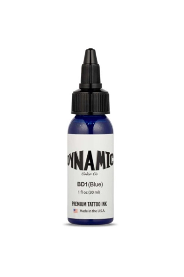 Blue 1oz/30ml Mavi Dövme Boyası - 1