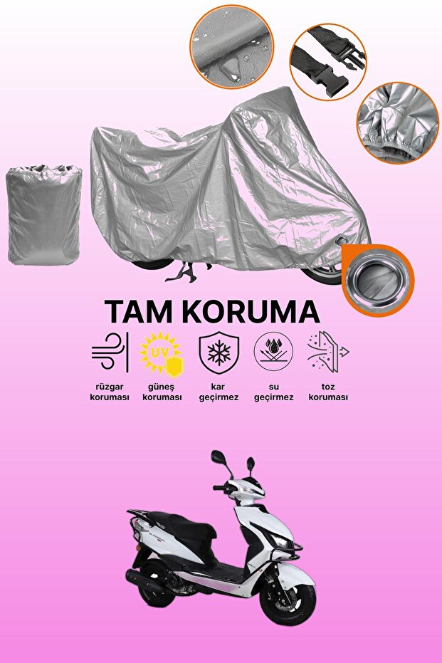 Rks Blazer 50 Compatible Engine Tarpaulin Compatible with Gray Lock