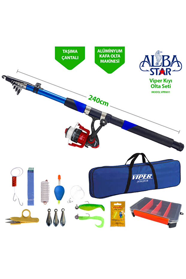 Viper Kıyı Olta Seti - VPR001 - 1