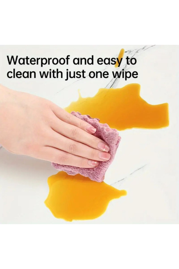 ملصق حائط بنمط رخام رمادي (30x30) - 5