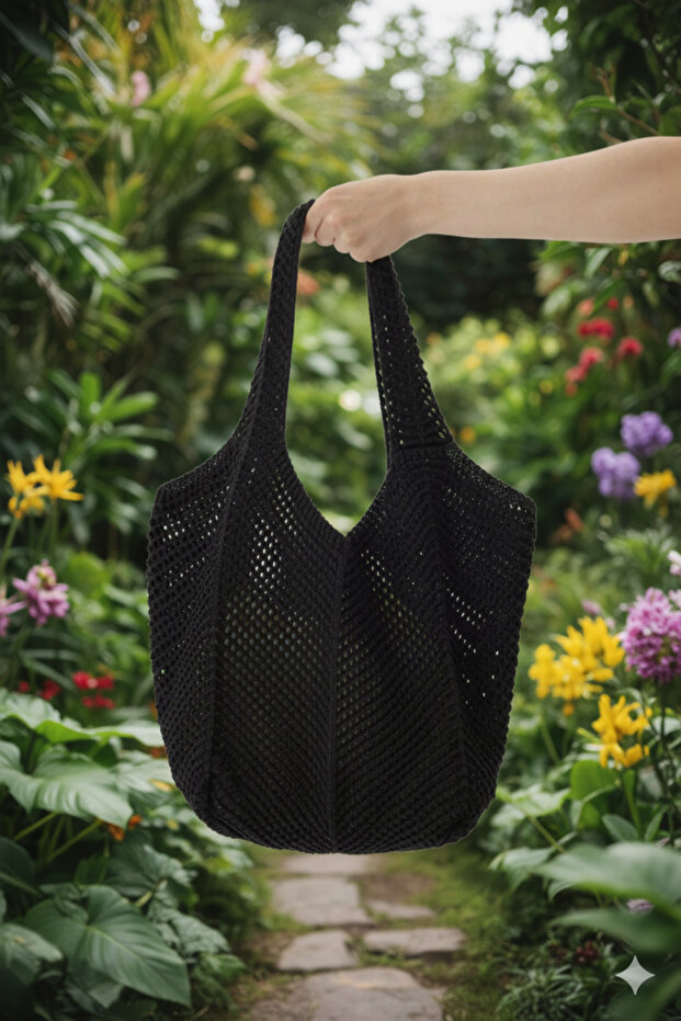 MARIN TRİKO ÖRME ÇANTA - 5