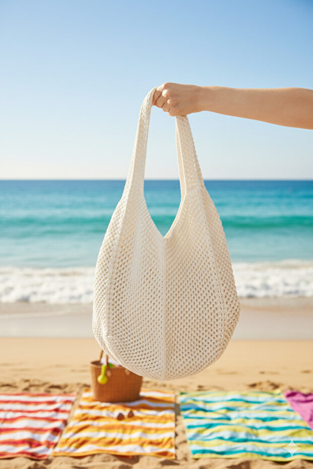 MARIN TRİKO ÖRME ÇANTA - 4