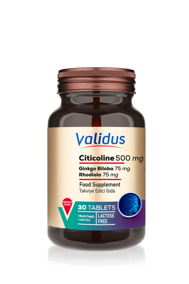 Sitikolin 500 Mg 30 Tablets - 1