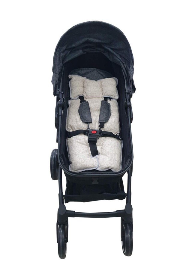 Eco Stroller Cushion - Brown Standard