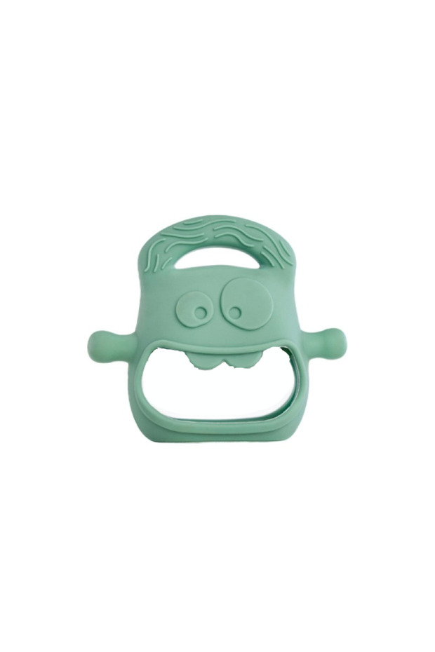 Baby Teether Silicone Premium Quality Khaki Green Teether