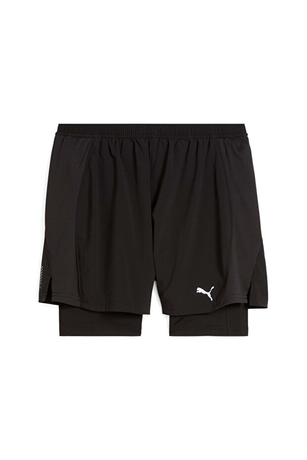 Run Velocity 2in1 Short 526611 Men's Tights Shorts Black