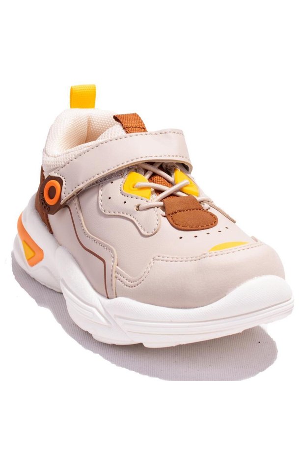 Charm 346P24K312 Beige Orthopedic Daily Boys' Sports Shoes