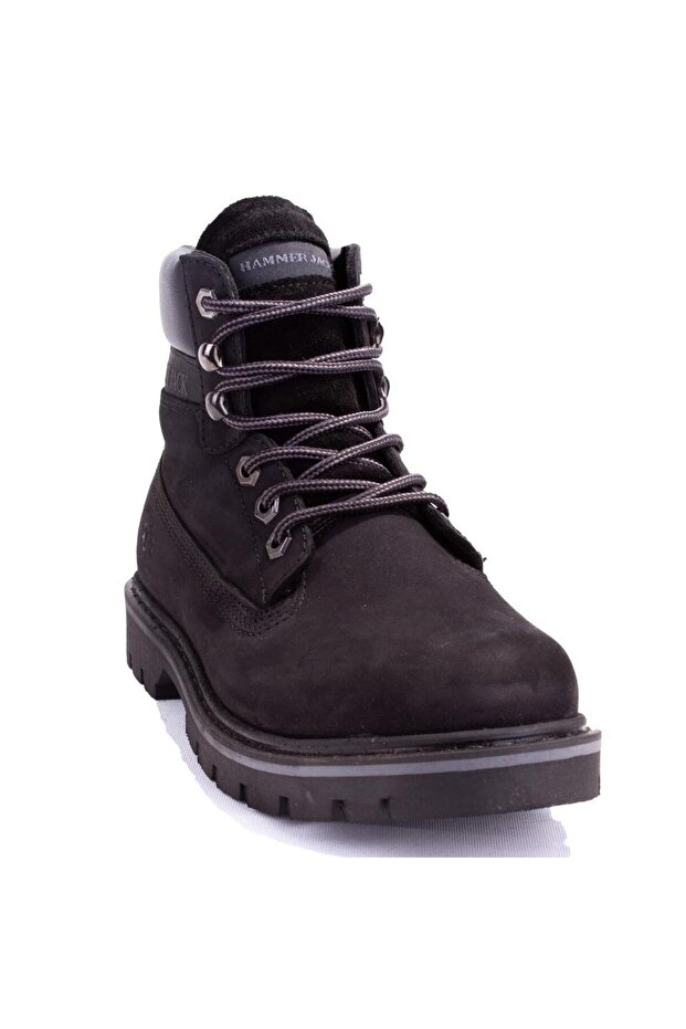 10216600 Black Orthopedic Daily Unisex Leather Boots