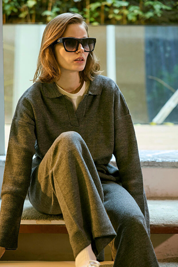 POLO NECK Knitwear Set