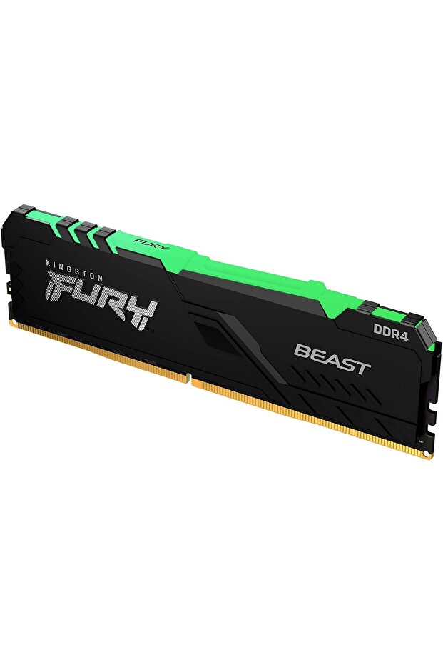 Fury Beast RGB 16 GB 3200 MHz DDR4 CL16 KF432C16BBA/16 Ram - 4