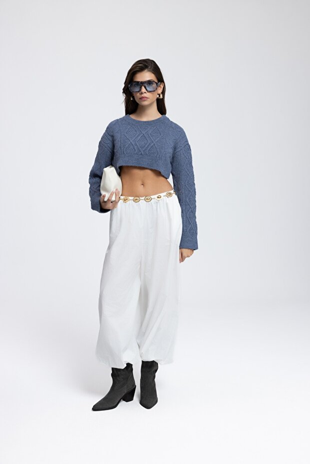 Mohan Indigo Crop Kazak - 2