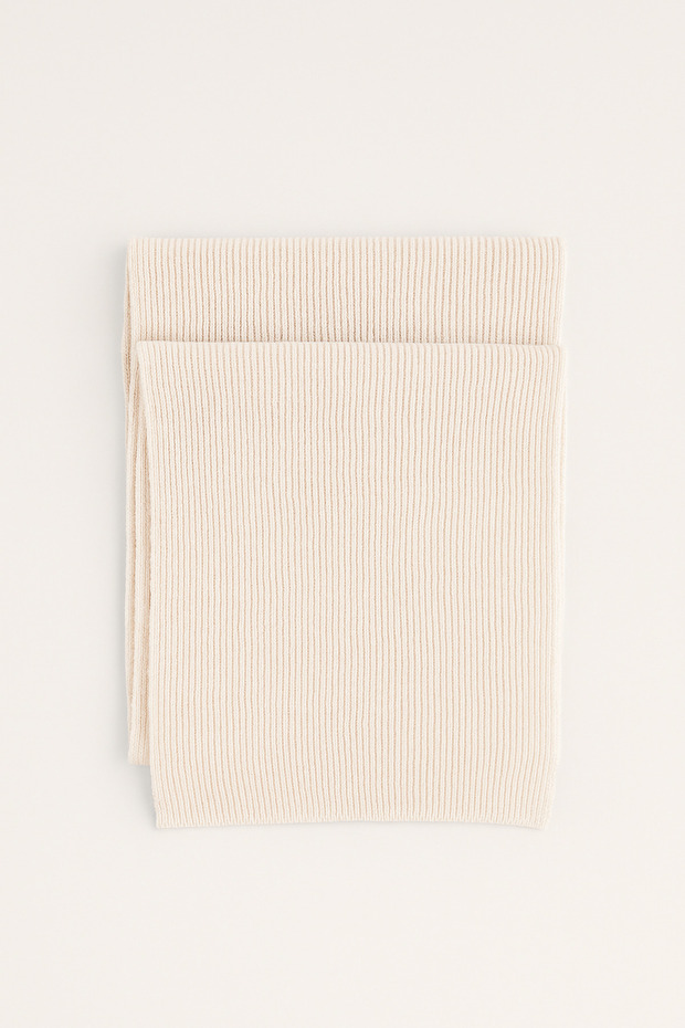 Kadın Triko Atki Ekru - 4