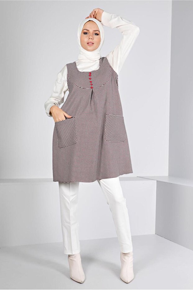 سترة مزينة بنقشة الدببة بأزرار 43431 - 2