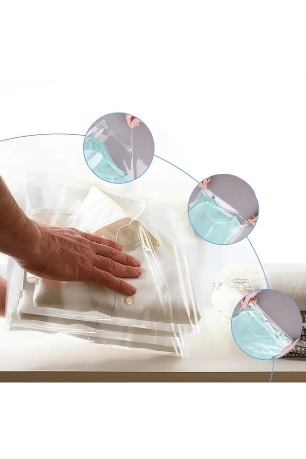 100 Adet (18x30+5) Opp Jelatin Bantlı Yapışkanlı Naylon Poşet - 3