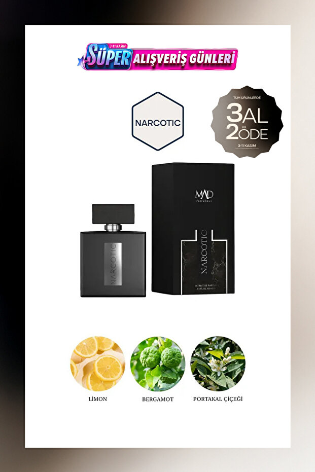 Mad Narcotic 100 ml Unisex Parfüm | 3AL 2ÖDE - 1