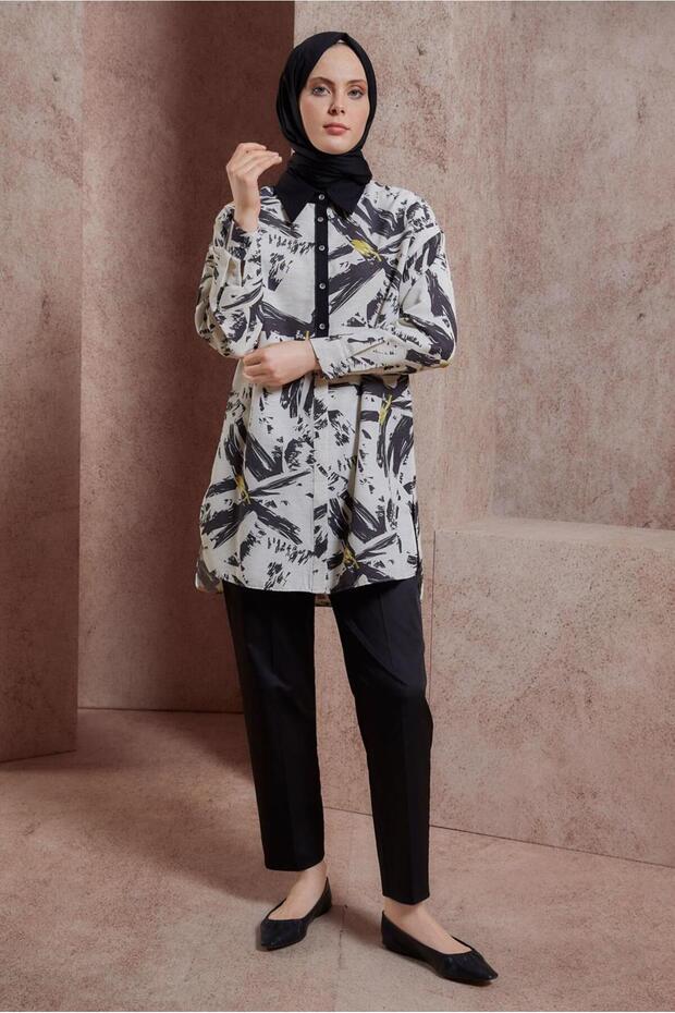 تونك منقوش 44551 - 2