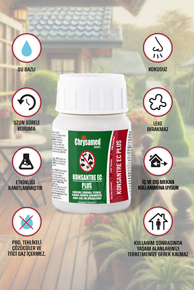 KONSANTRE EC PLUS 100 ML Böcek Haşere İlacı - 3