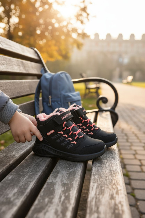 Girl's Woolen Winter Daily Boots
