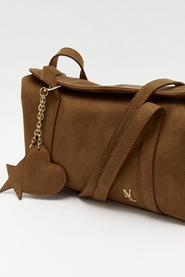 Rouen Süet Çanta Taba - 4