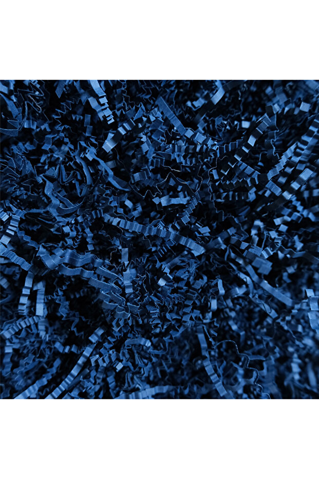 Zigzag Cropped Paper – Navy Blue – 500gr Box Decoration – Cropped Zigzag Z Paper