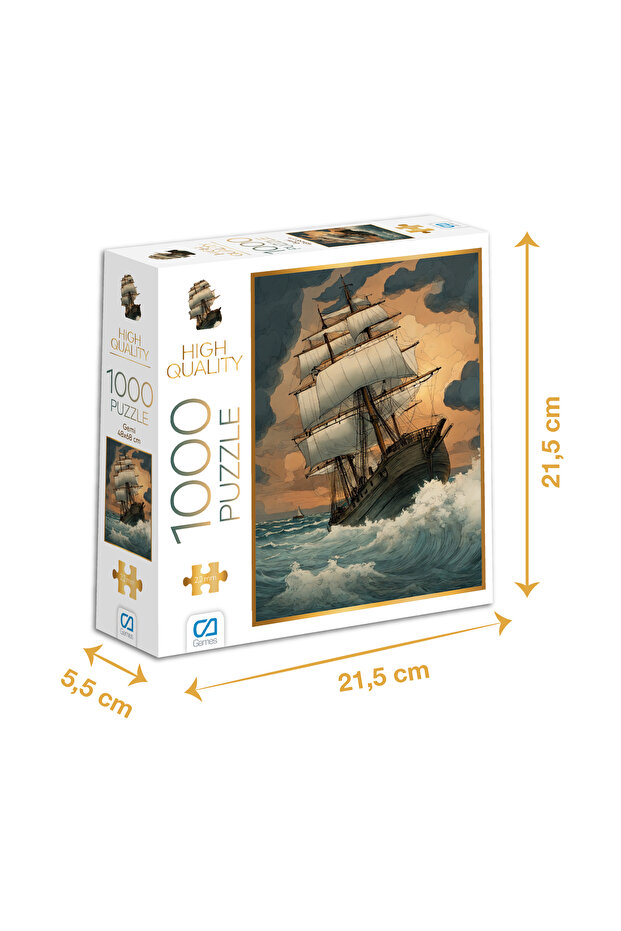 GEMİ PUZZLE 1000 PARÇA - 1