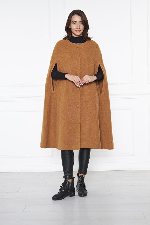 Γυναικείος μανδύας πόντσο - 1