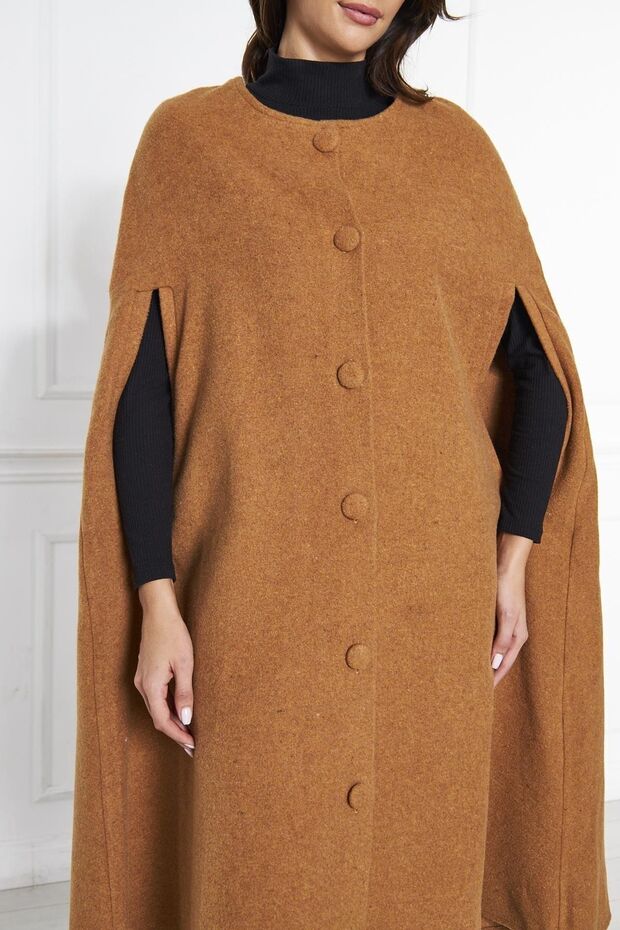 Γυναικείος μανδύας πόντσο - 3