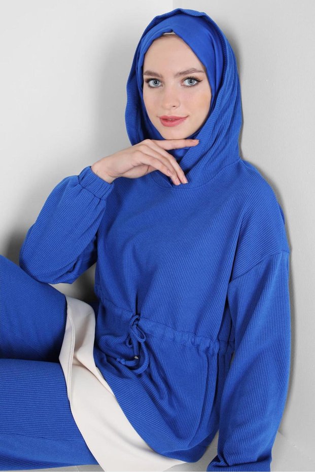 Hooded Pants Suit 44264