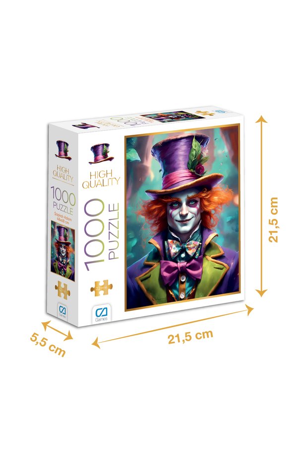 Man in the Hat 1000 Pieces Illustration Artistic Hobby Puzzle Jigsaw Puzzle
