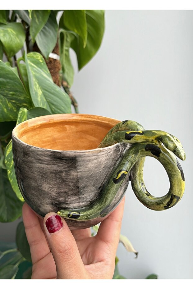 كوب ثعبان مصنوع يدويًا - 3