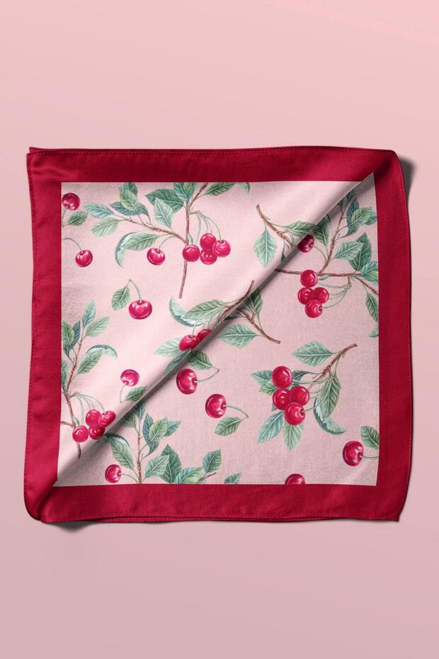 باندانا بنمط الكرز - 5