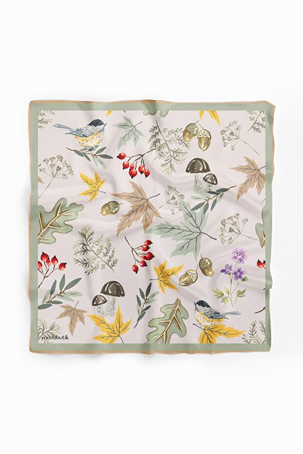 باندانا بنمط أوراق الشجر - 2