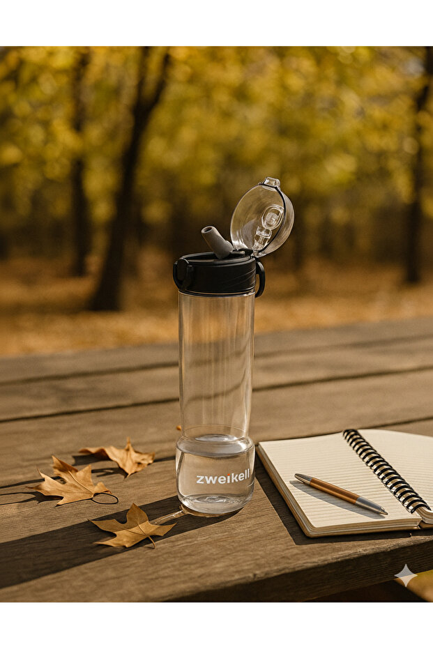 Targo Switch Şeffaf Bpa Içermez 650 ml Tritan Su Matarası - 7