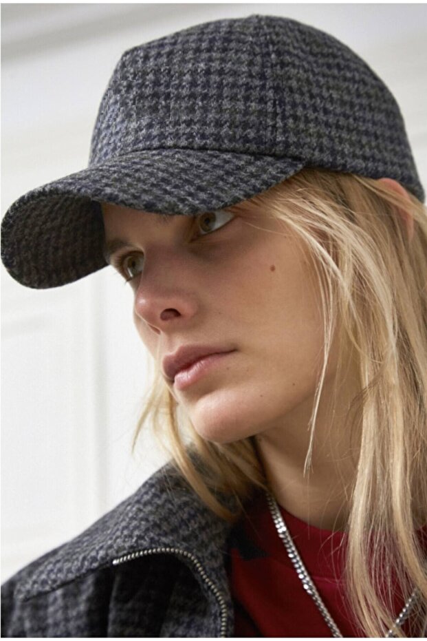 ONSMAINE CHECK BASEBALL CAP - 1