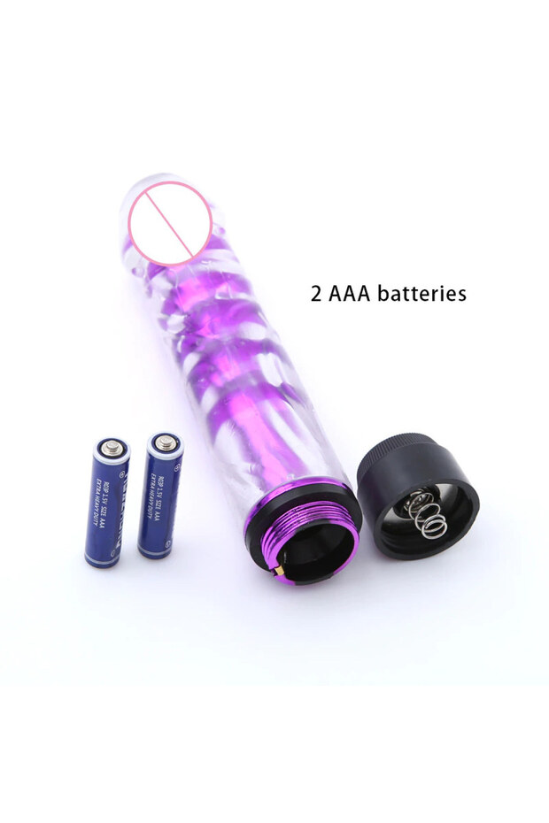 Titreşimli Vibratör Dildo - 2
