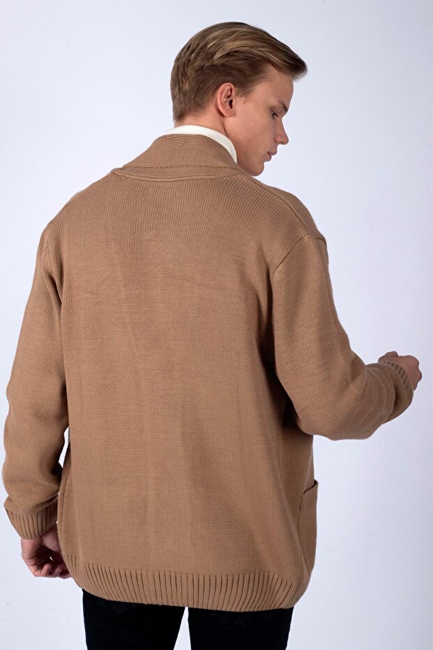 Brıce Erkek Hırka Camel - 3