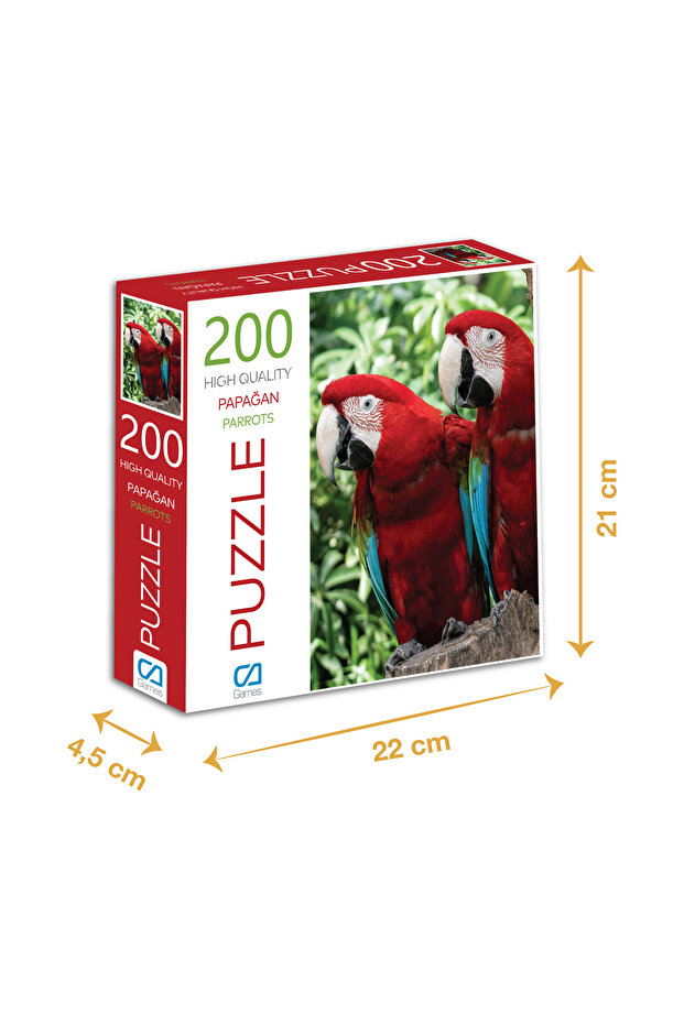 PAPAĞAN PUZZLE 200 PARÇA