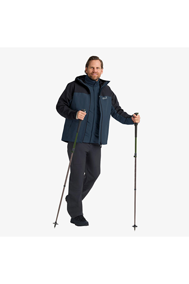 Wild Places 3in1 Erkek Lacivert Outdoor Ceket - 2
