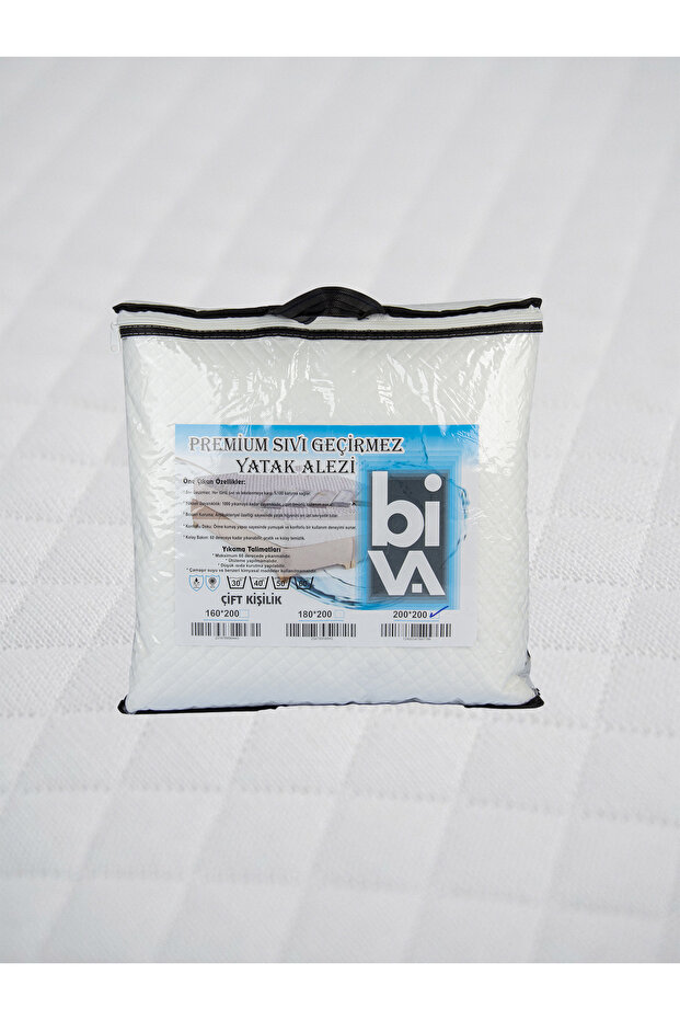 BİVA Bamboo %100 Bambu Üst Kumaşlı Yatak Alezi Ultra Sessiz Sıvı Geçirmez bebek yatagı alezi
