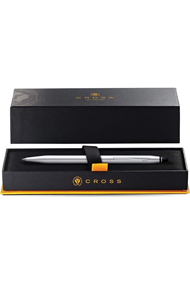 WizDesign At0622-101 Clıck Tükenmezkalem Krom ÖZEL KUTULU / KİŞİSELLEŞTİRİLEBİLİR - 5