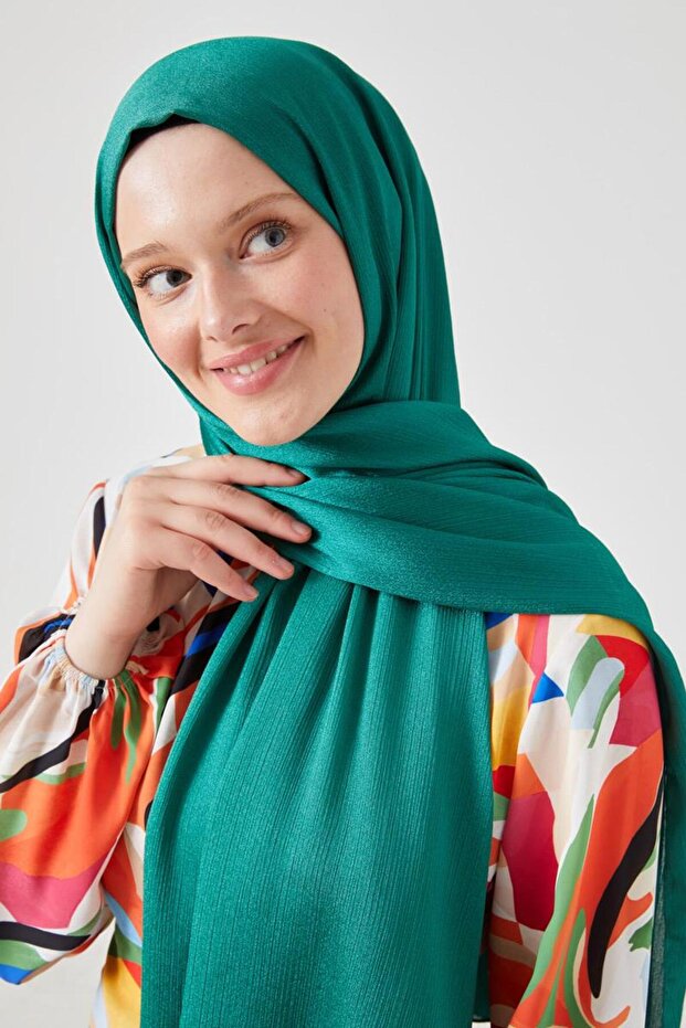 Ekru Crystal Şal - 2