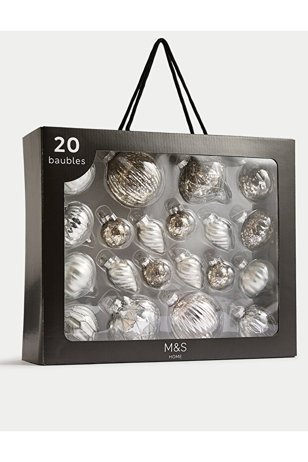 20'li Cam Yılbaşı Süsü - 1