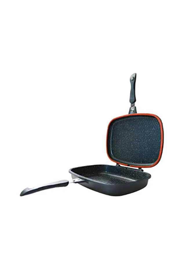 Double Grill Pan, Rectangular, 32 X 23 Cm - 1