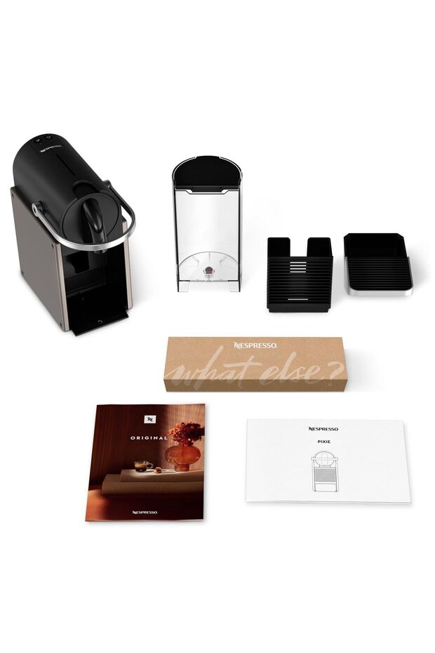 C62 Pixie Espresso Coffee Machine,Titan - 8