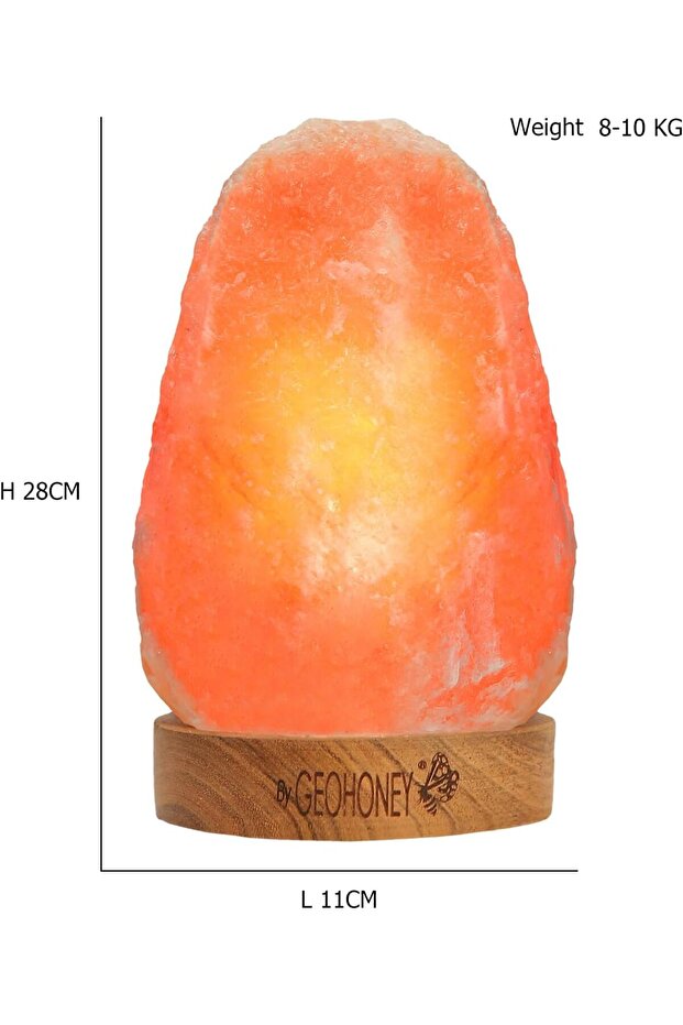 Himalayan Salt Lamp - 8+ KG - Mountain Shaped